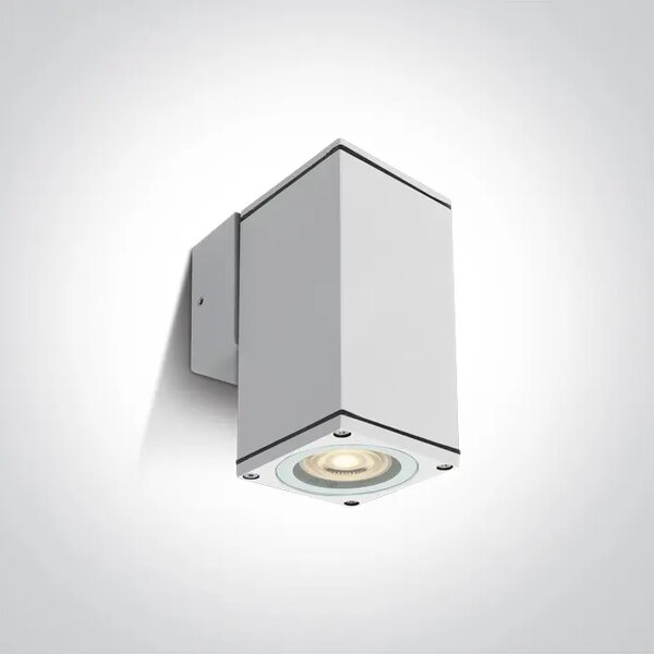 ZIDNA SVJETILJKA GU10 10w IP54 100-240V BIJELA DM67426B/W