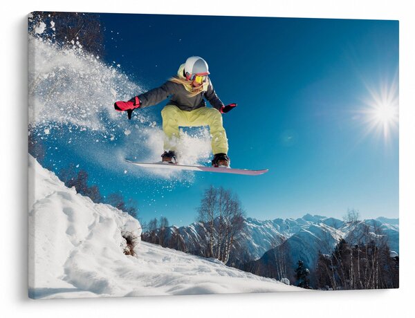 Slika - Snowboarder (70x50 cm)