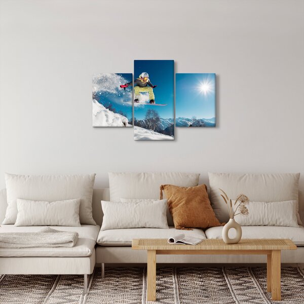 Slika - Snowboarder (90x60 cm)