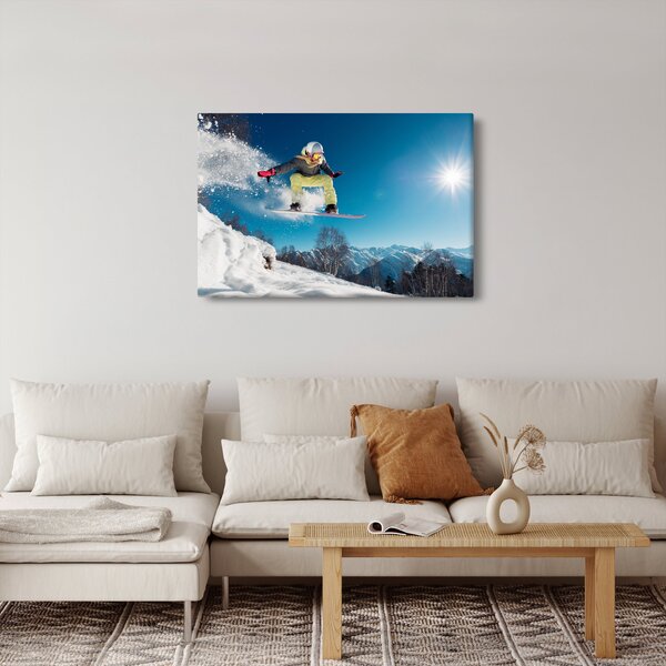 Slika - Snowboarder (90x60 cm)
