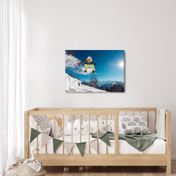 Slika - Snowboarder (70x50 cm)