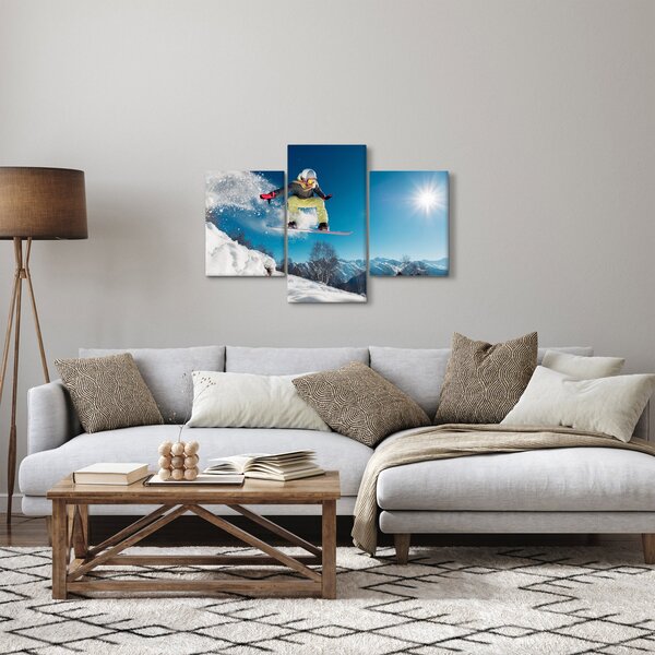 Slika - Snowboarder (90x60 cm)