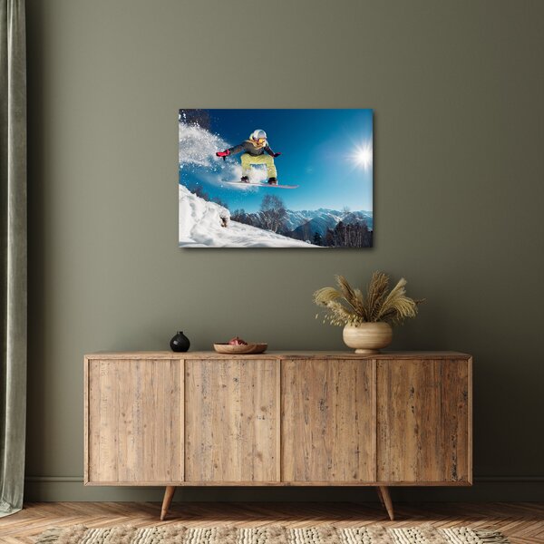 Slika - Snowboarder (70x50 cm)