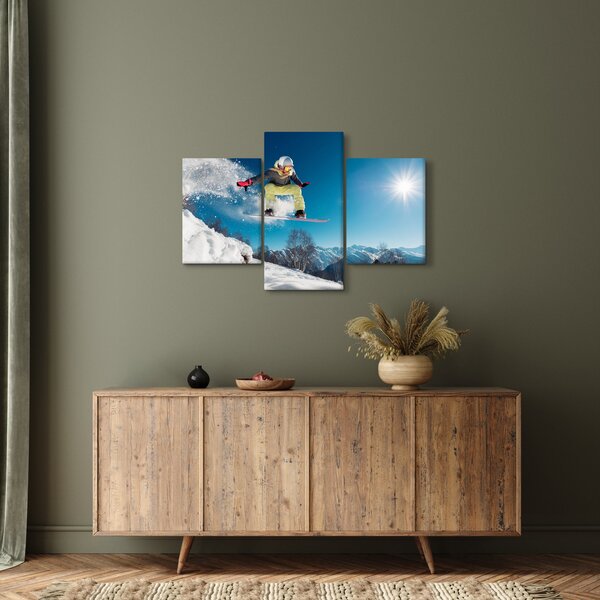 Slika - Snowboarder (90x60 cm)