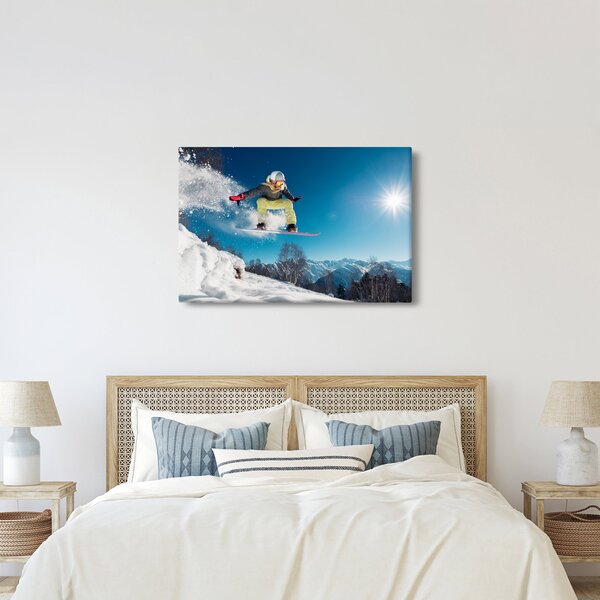Slika - Snowboarder (90x60 cm)