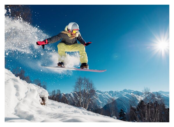 Slika - Snowboarder (70x50 cm)