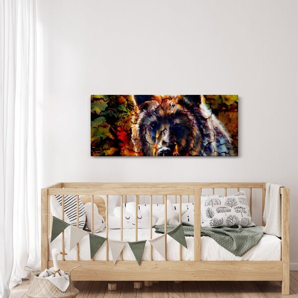 Slika - Slikani medvjed (120x50 cm)