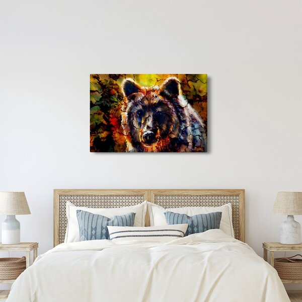 Slika - Slikani medvjed (90x60 cm)