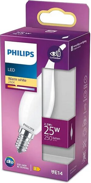 CONSUMER LED ŽARULJA classic 25W BA35 E14 WW FR ND SRT4 8718699762933