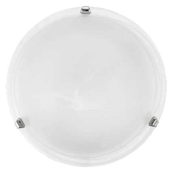 PLAFONJERA/2 DM400 ALABASTER/KROM SALOME 7184