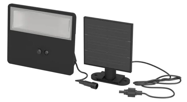 VANJSKA SOLARNA LAMPA 1xLED SENZOR CRNA PANETTIERI 901085