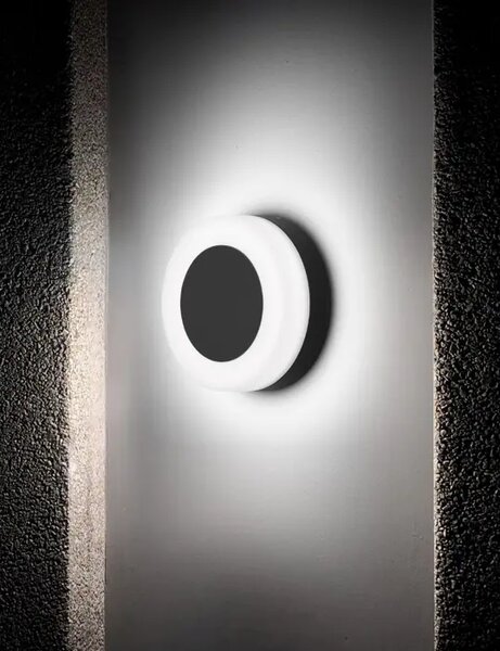 TUNE VANJSKA ZIDNA SVJETILJKA LED 9W/3000K/620lm/IP65/CRNA NL9529713