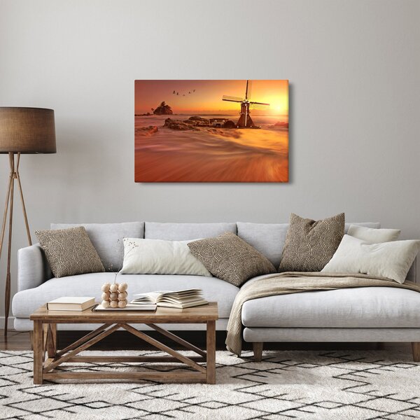 Slika - Zalazak sunca (90x60 cm)