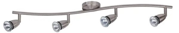 NORMAN REFLEKTOR GU10 4X MAX 50/SATENASTI KROM/IP20 RA5994