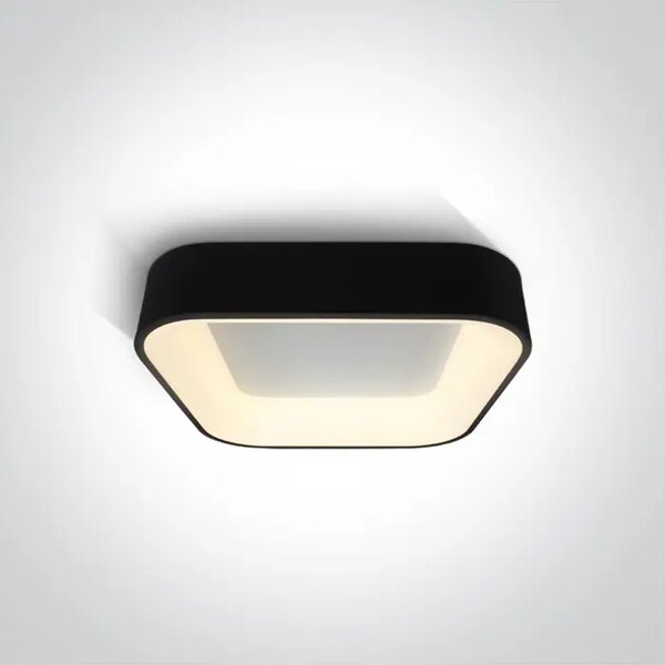 CRNA SQUARE PLAFONJERA LED 38W CCTV IP20 230V DIMMABLE DM62132NA/B/V