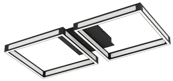 STROPNA LAMPA 1xLED 24W, 640X295, CRNO/BIJELA ALTAFLOR 99788