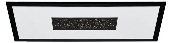 STROPNA LAMPA 1xLED 17W, CRNO/BIJELA MARMORATA 900561
