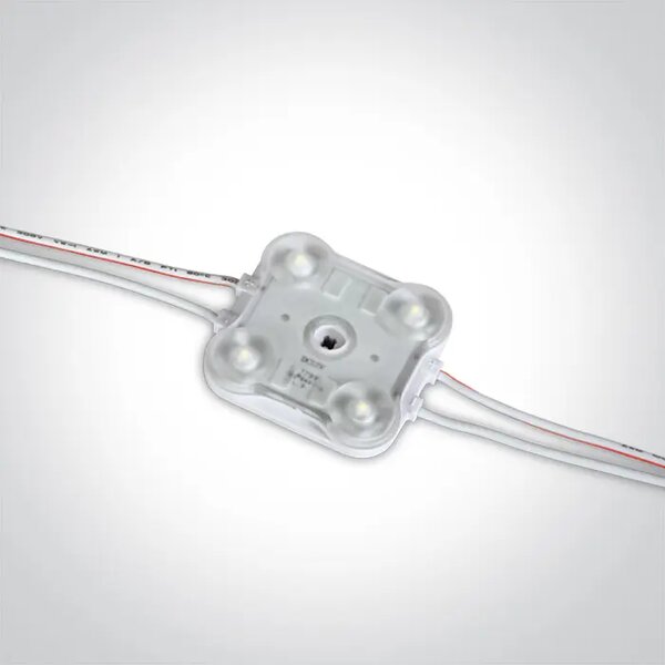 LED IP65 MODULE 4x0,5w 12vDC 6000K CHAIN 50pcs 10m DM7840D/D