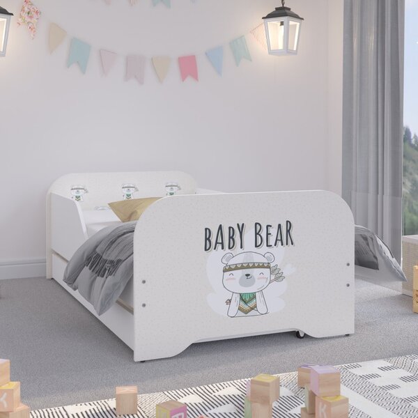 Šarmantni dječji krevetić Baby Bear 140 x 70 cm