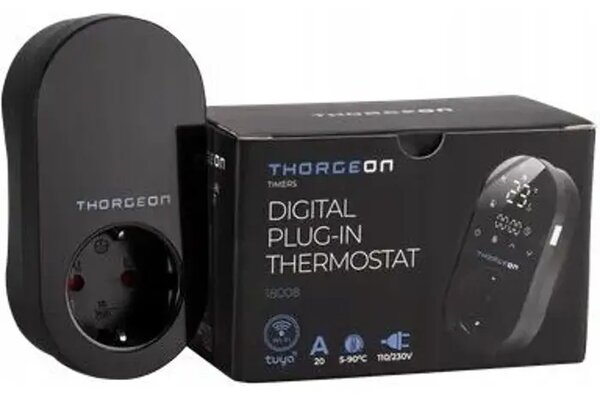 DIGITALNI WI-FI UTIČNICA SA TERMOSTATOM THORGEON 4751029899422
