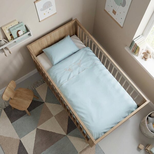 Posteljina Lia Organic MINI - Plava