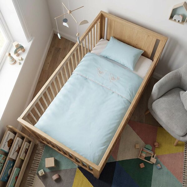 Posteljina Lia Organic MINI - Plava