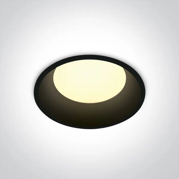UGRADBENA SVJETILJKA CRNA 12W CCTV IP20 230V DARK LIGHT DM10109D/B/V
