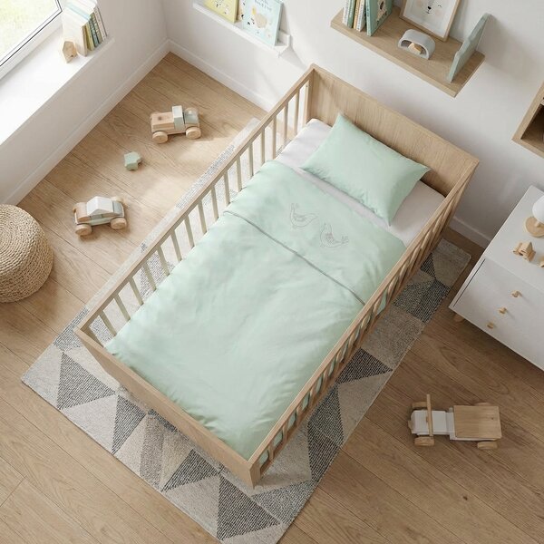 Posteljina Lia Organic MINI - Zelena