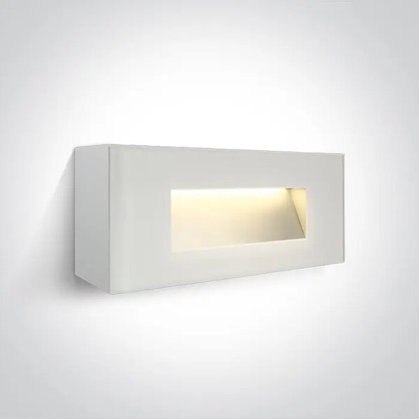 ZIDNA LAMPA LED 5W/350Lm/3000K IP65 BIJELA DM67076A/W/W