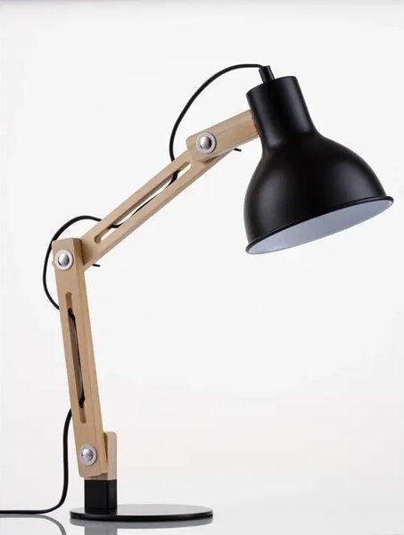 GROU STOLNA LAMPA E27 /IP20/MATT CRNA NL9620130