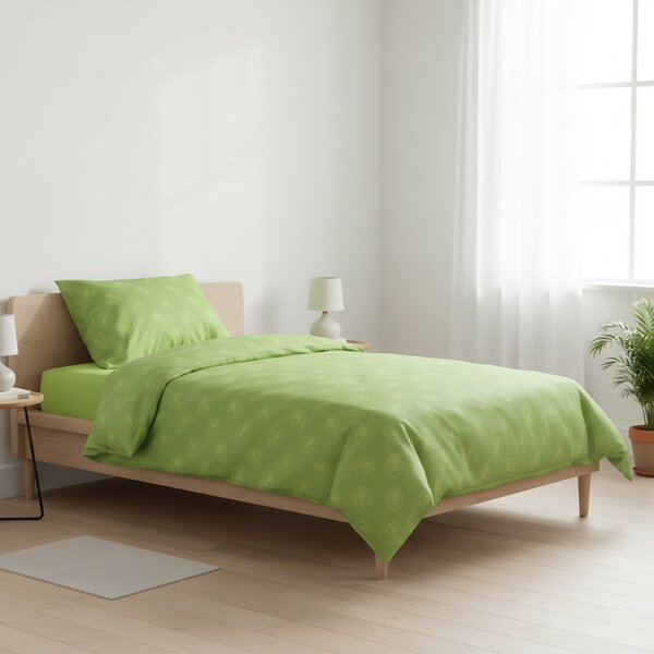 Posteljina Harmony 140x200 cm - Zelena