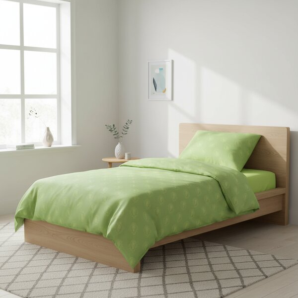 Posteljina Harmony 140x200 cm - Zelena