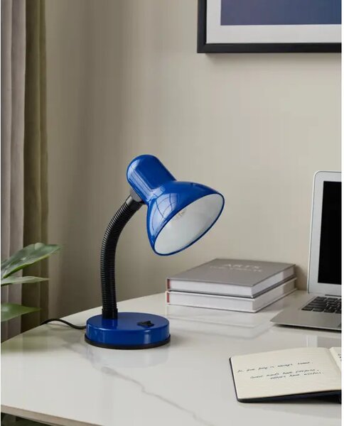 STOLNA LAMPA/1 PRILAGODLJIVA PLAVA BASIC 9232