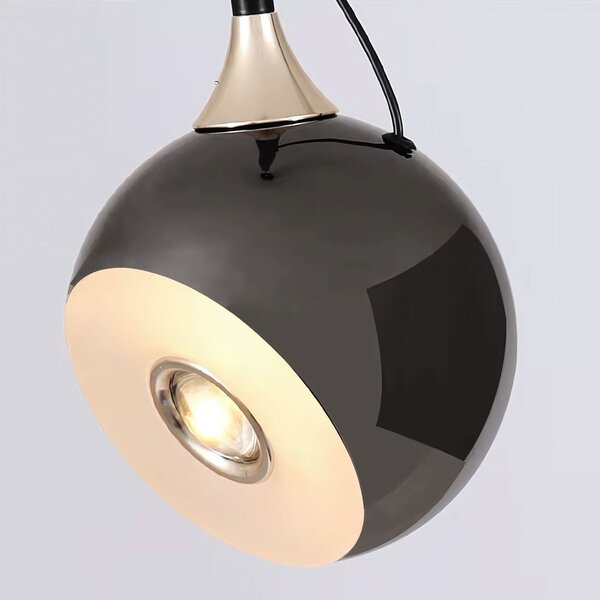 Lampa Viseća LED G087-1CP BLACK CHROME