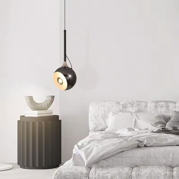 Lampa Viseća LED G087-1CP BLACK CHROME