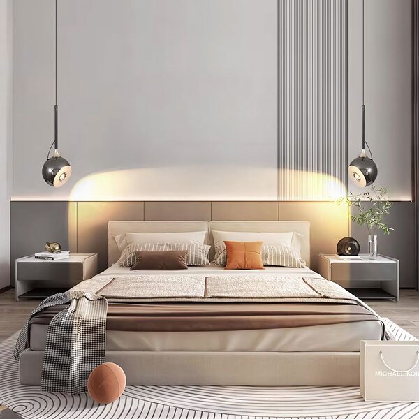 Lampa Viseća LED G087-1CP BLACK CHROME