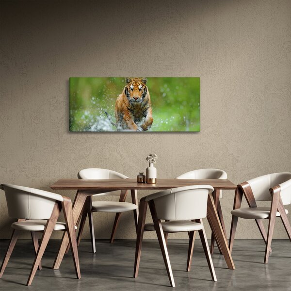 Slika - Tigar koji trči (120x50 cm)