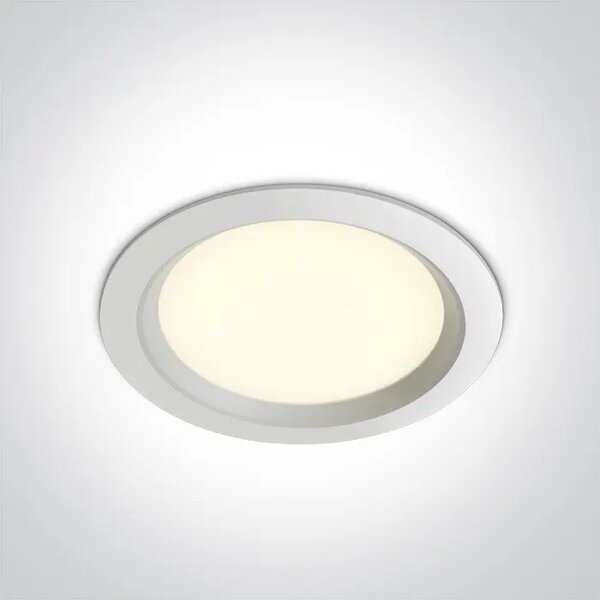 UGRADBENA SVJETILJKA LED/24W/3000K/1700lm/120°/240V IP20 BIJELA DM10124T/W/W