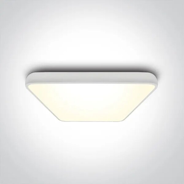 PLAFONJERA LED 62W/3600lm/3000K/120ST. BIJELA KOCKASTA DM62160A/W/W