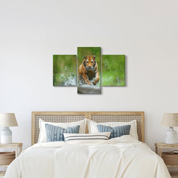 Slika - Tigar koji trči (90x60 cm)