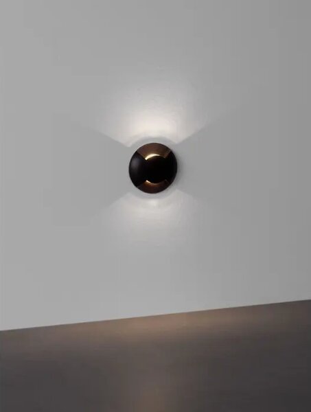 ERIS VANJSKA ZIDNA SVJETILJKA LED 1Watt 26Lm IP67 3000K CRNA NL9019218