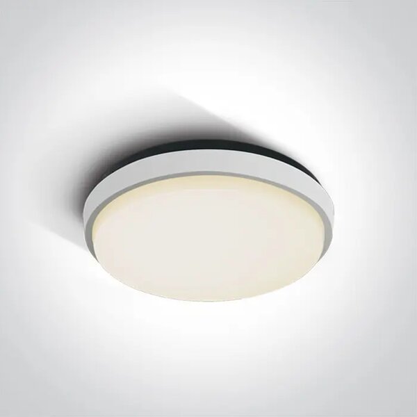 PLAFONJERA LED/30W/2500lm/3000K/230V IP54 BIJELA DM67363/W/W