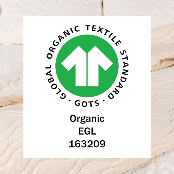 Teški poplun Organic Perla Medium 140x200 cm 4kg