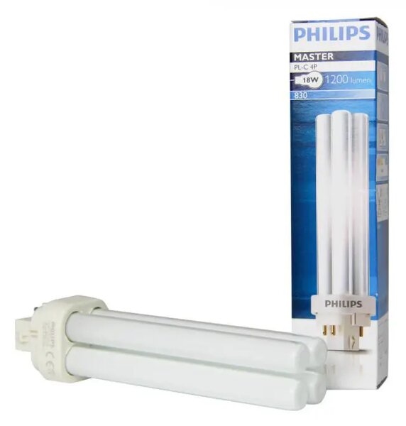 ŠTEDNA ŽARULJA MASTER PL-C 18W/830/4P G24q-2 8711500623331