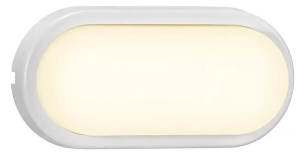 CUBA OUTDOOR ENERGY OVAL ZIDNA SVJETILJKA BIJELA LED IP54 2019181001