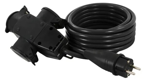 220-401 Trostruka prenosiva utičnica 16 A 250 V ~ 3500 W IP44 3858890448245