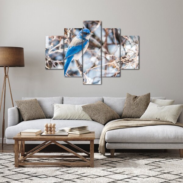 Slika - Zimska ptica (150x105 cm)