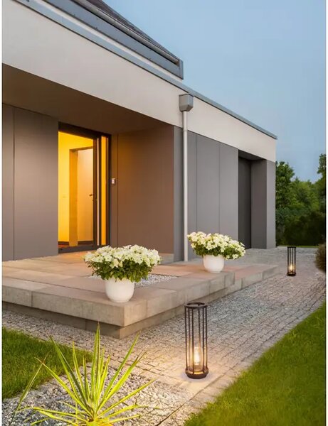 ELYSIUM STAJAĆA LAMPA E27 IP65 CRNA NL9030629