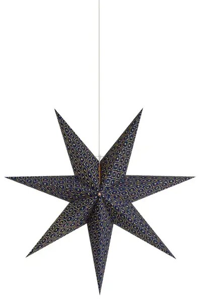 BAROQUE VISILICA ZVIJEZDA PLAVA 75cm 1/E14/2m MA705322
