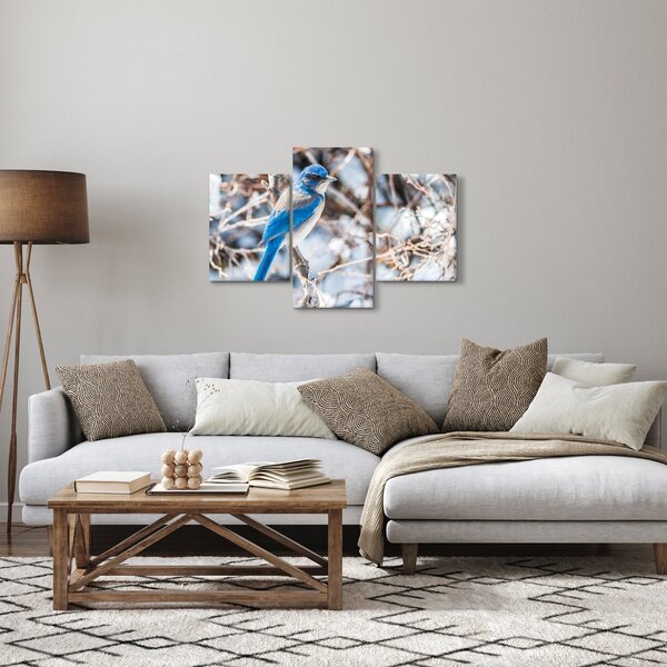 Slika - Zimska ptica (90x60 cm)